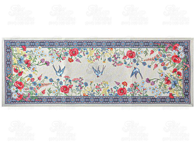 

Lefard Spain Раннер Floral design Chamomille 40х140см 732-008, Белый