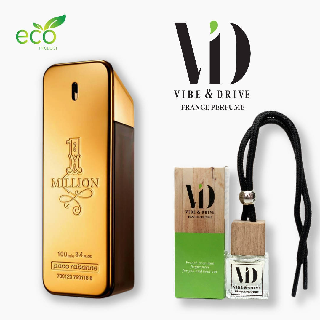 

№3 Автопарфюм Paco Rabbane 1 Million Vibe&Drive