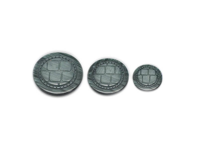 

Пуговица пластик прямоугол "Полынь", 2,3 см, Зелёный