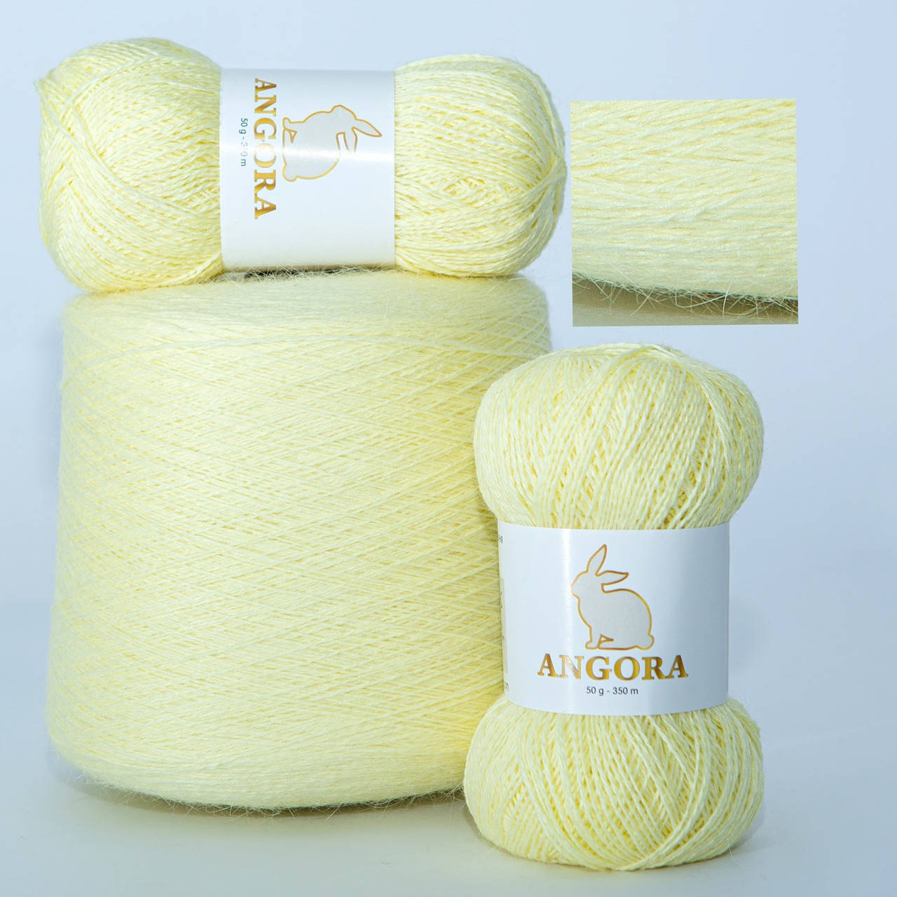 

Пряжа Avanti Angora 7 лимон