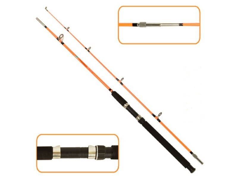 

Спиннинг карповый штекерный 2.7 м Crocodile econom Stenson SF-23848, Оранжевый