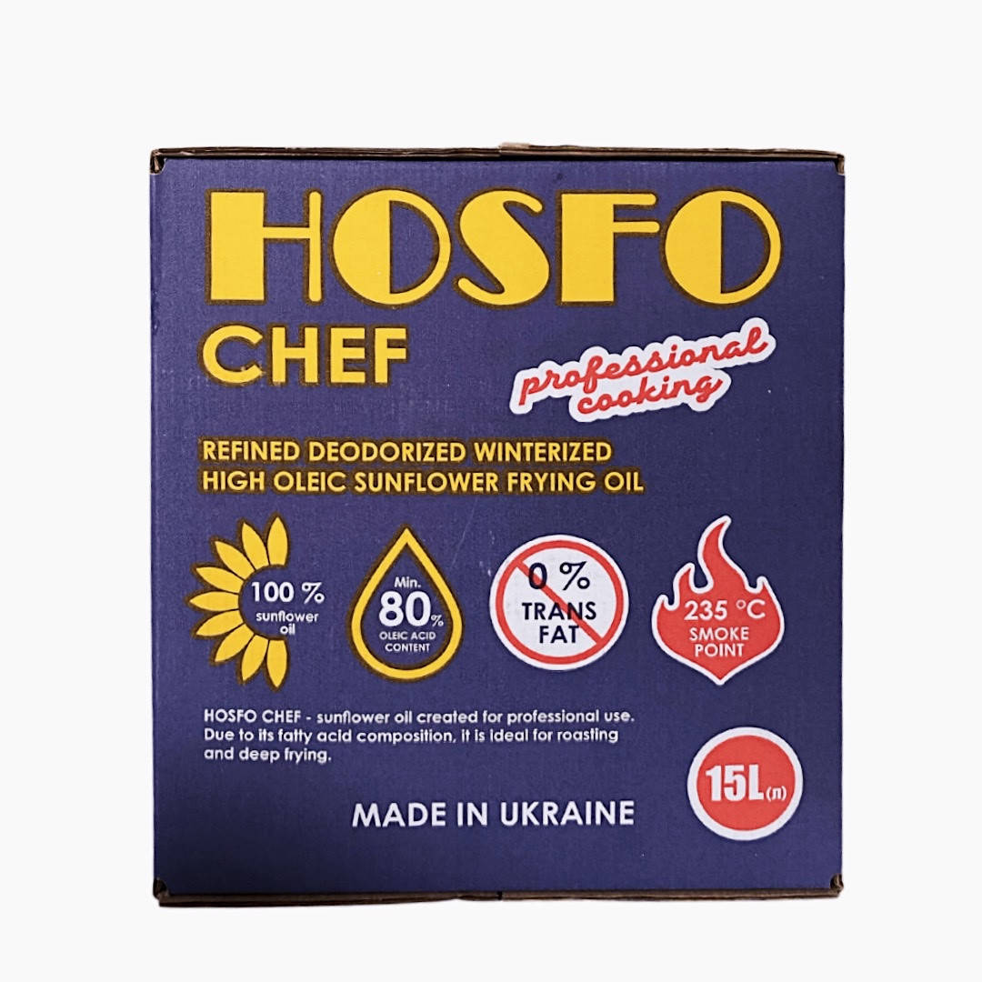 

Масло подсолнечное Hosfo Chef 10 л