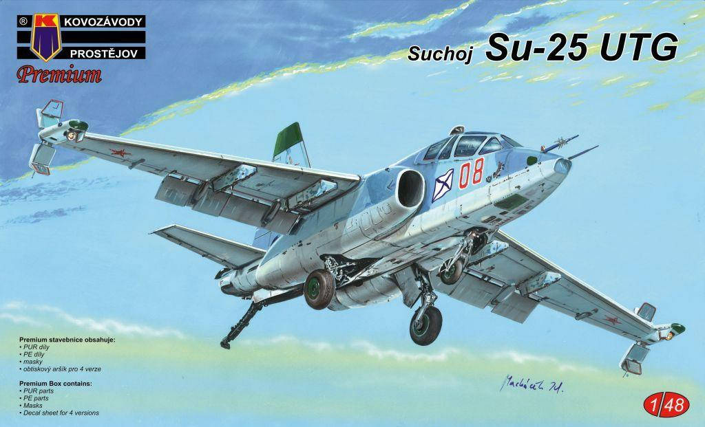 

Пластикова модель 1/48 Kovozavody Prostejov 4801 радянський винищувач СУ-25 УТГ