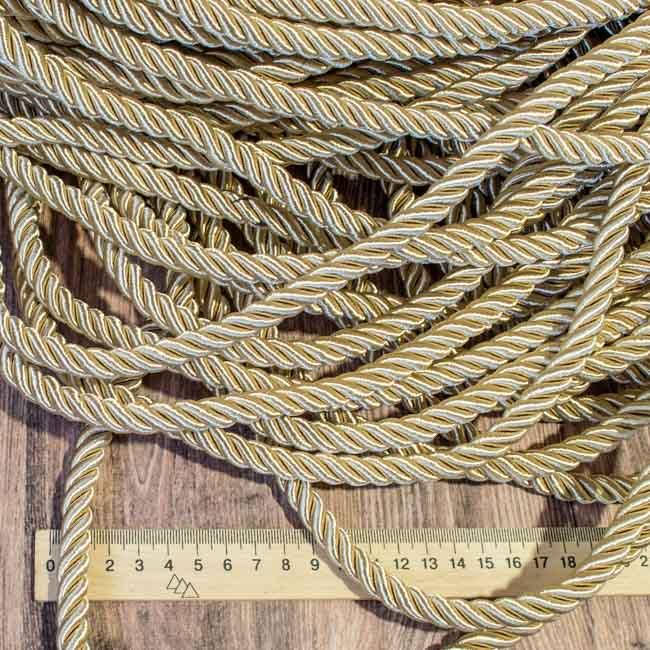 

Шнур Канат декоративный 11 мм капучино за 1 м. Канат-18