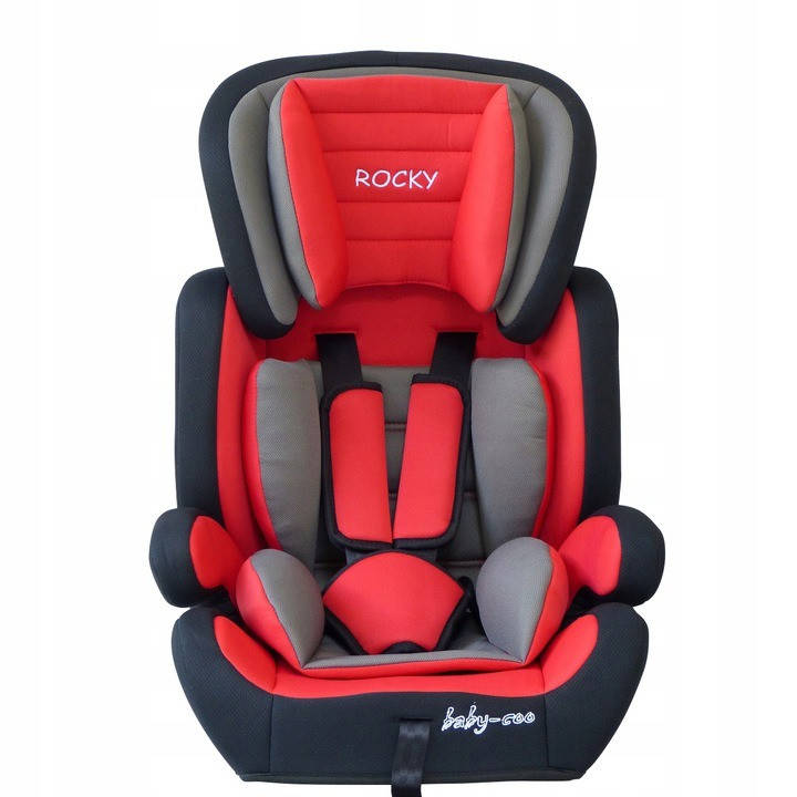 

Автокресло ROCKY 9-36 кг красный (Польша), Черно-красный