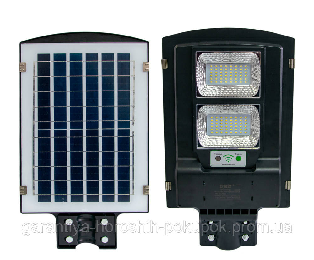 Фонарь на столб на солнечной батарее Solar Street Light UKC 2VPP 90W (ART5622), уличный LED светильник (GA) - фото 1 - id-p1498953384