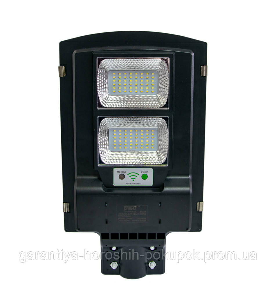 Фонарь на столб на солнечной батарее Solar Street Light UKC 2VPP 90W (ART5622), уличный LED светильник (GA) - фото 2 - id-p1498953384