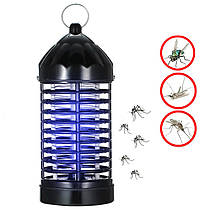 Знищувач комах Insect killer lamp XL-228 Чорний, антимоскітна лампа від комарів (уничтожитель насекомых)