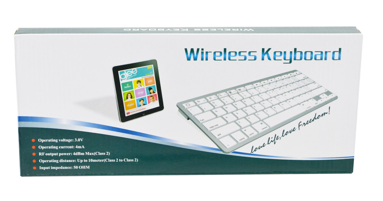 Беспроводная клавиатура для компьютера BK3001 для телевизора ноутбука пк для смарт тв планшета (GK) - фото 4 - id-p1498932636
