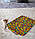 Електрогрілка зі знімним чохлом Тріо 02103, 43х32 см Різнокольорові квіти, електрична грілка | электрогрелка, фото 4