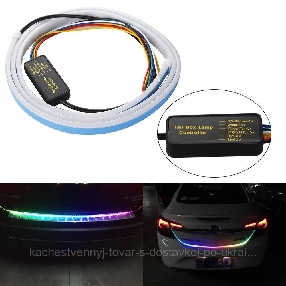 RGB лента для авто LED The Tail Boxlamp 120 см гибкая подсветка крышки багажника (KT) - фото 2 - id-p1498934730