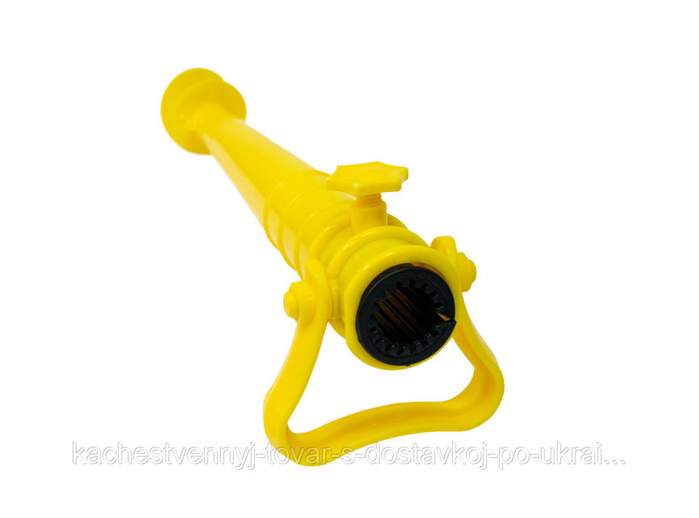 Бур для пляжного зонта желтый 39х9.5 см, держатель для садового зонта, бур для зонта (KT) - фото 3 - id-p1498934806