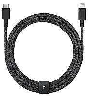 Кабель синхронизации Native Union Belt 3m Cable XL USB-C to Lightning, Cosmos Black (BELT-CL-CS-BK-3-NP)