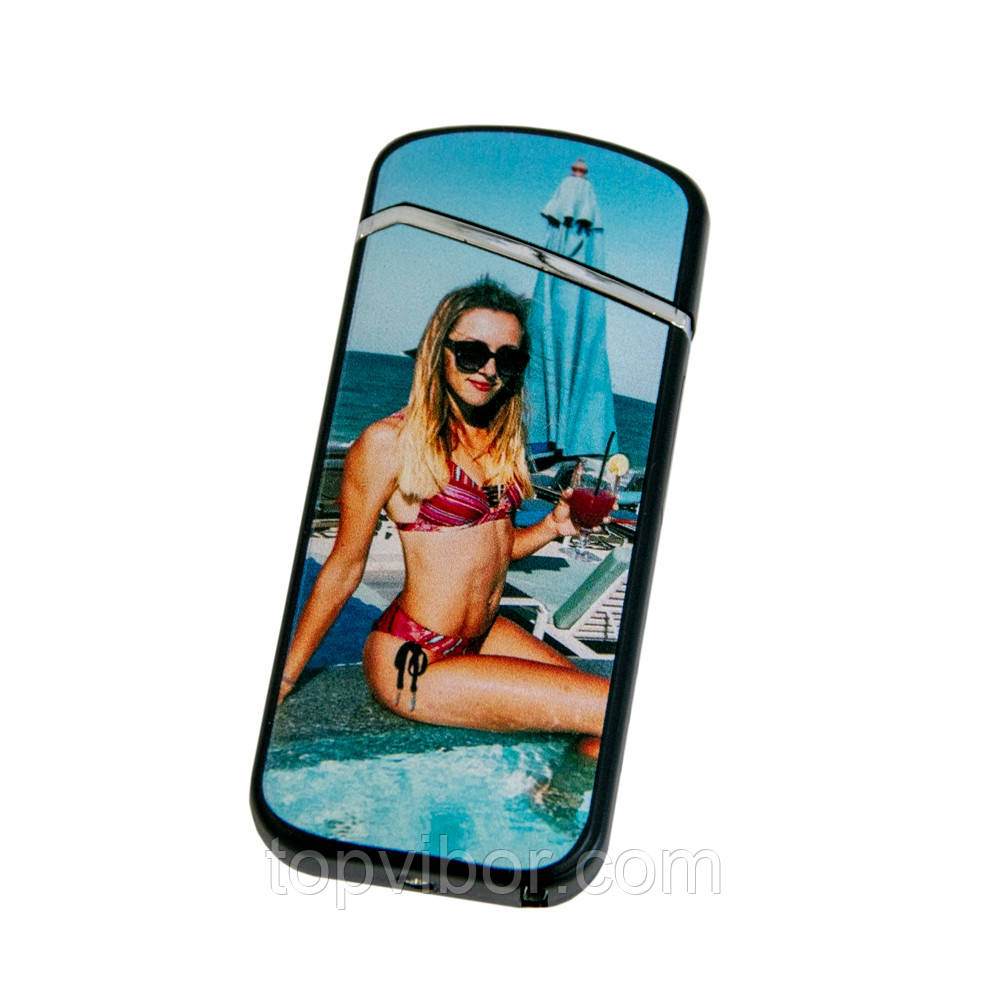 USB зажигалка с рисунком девушки в красном купальнике ZGP 28, зажигалка с  двумя молниями | запальничка (ТОП) (ID#1498940219), цена: 178.75 ?, купить  на Prom.ua