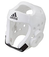 Шолом для тхеквондо Adidas Head Guard Dip Foam WT (ADITHG01) White XS