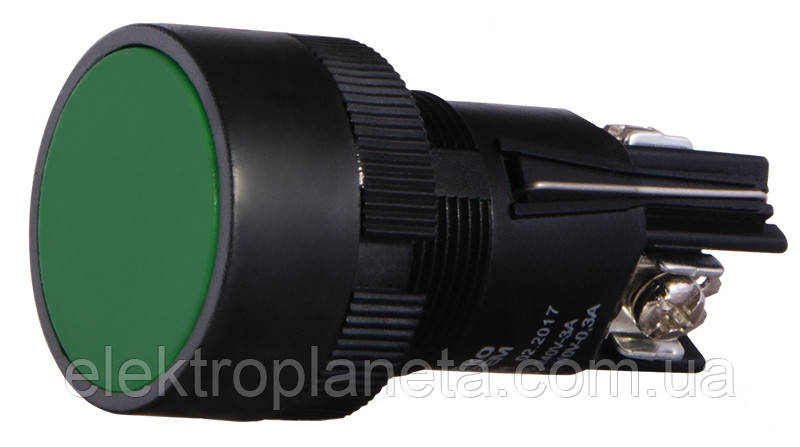 XB2-EH135 Кнопка "Старт" зелена з фіксацією (NO+NC) A0140010041 - фото 4 - id-p1497528730