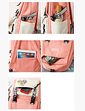 Рюкзак жіночі сумки пінал Комплект без значків 312G, фото 3