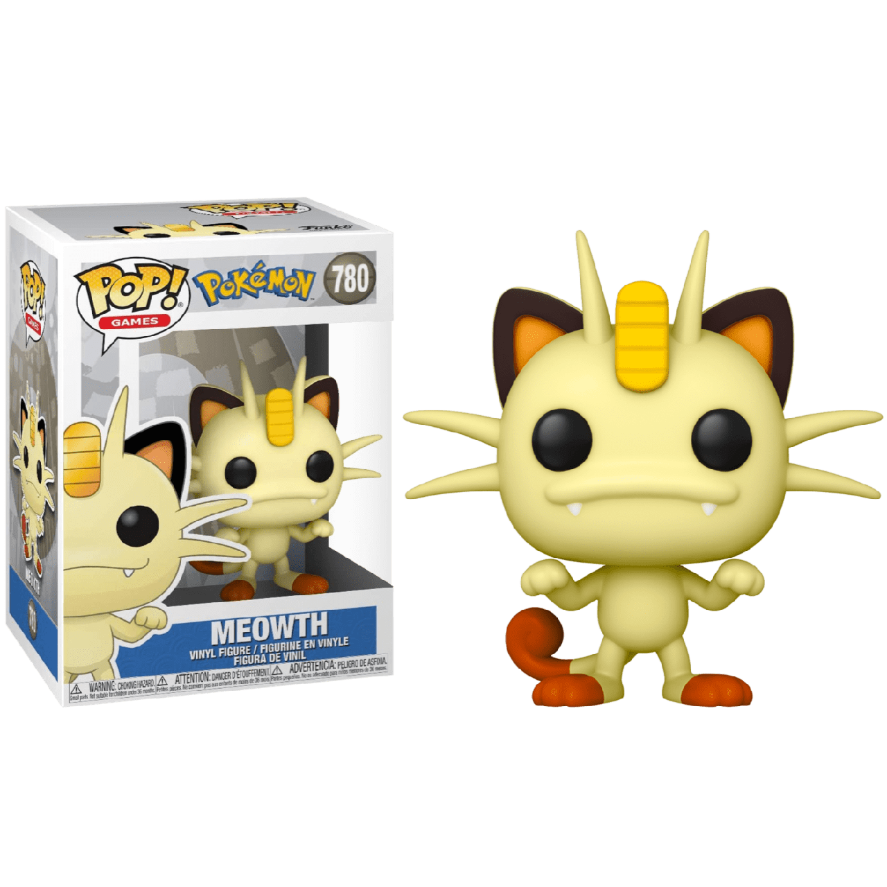 Фігурка Funko Pop Фанко Поп Покемон М'ят Pokemon Meowth 10 см FP P 780