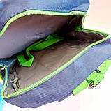 Рюкзак дитячий текстильний з зовнішнім кишенею, фото 5