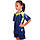 Дитяча футбольна форма для хлопчиків і дівчаток SP Sport D8831B синій-червоний, фото 6