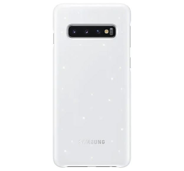 Чохол Samsung Led Back Cover White для Galaxy S10 SM-G973, фото 1
