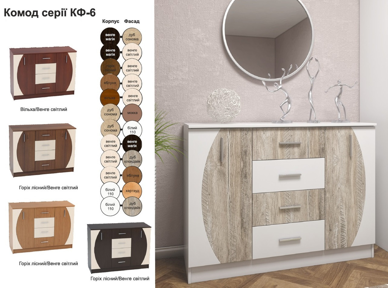 Комод КФ-6 Фенікс, фото 1