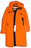 Жіноче зимове пальто яскраве Fine Baby Cat 223 XL, фото 2