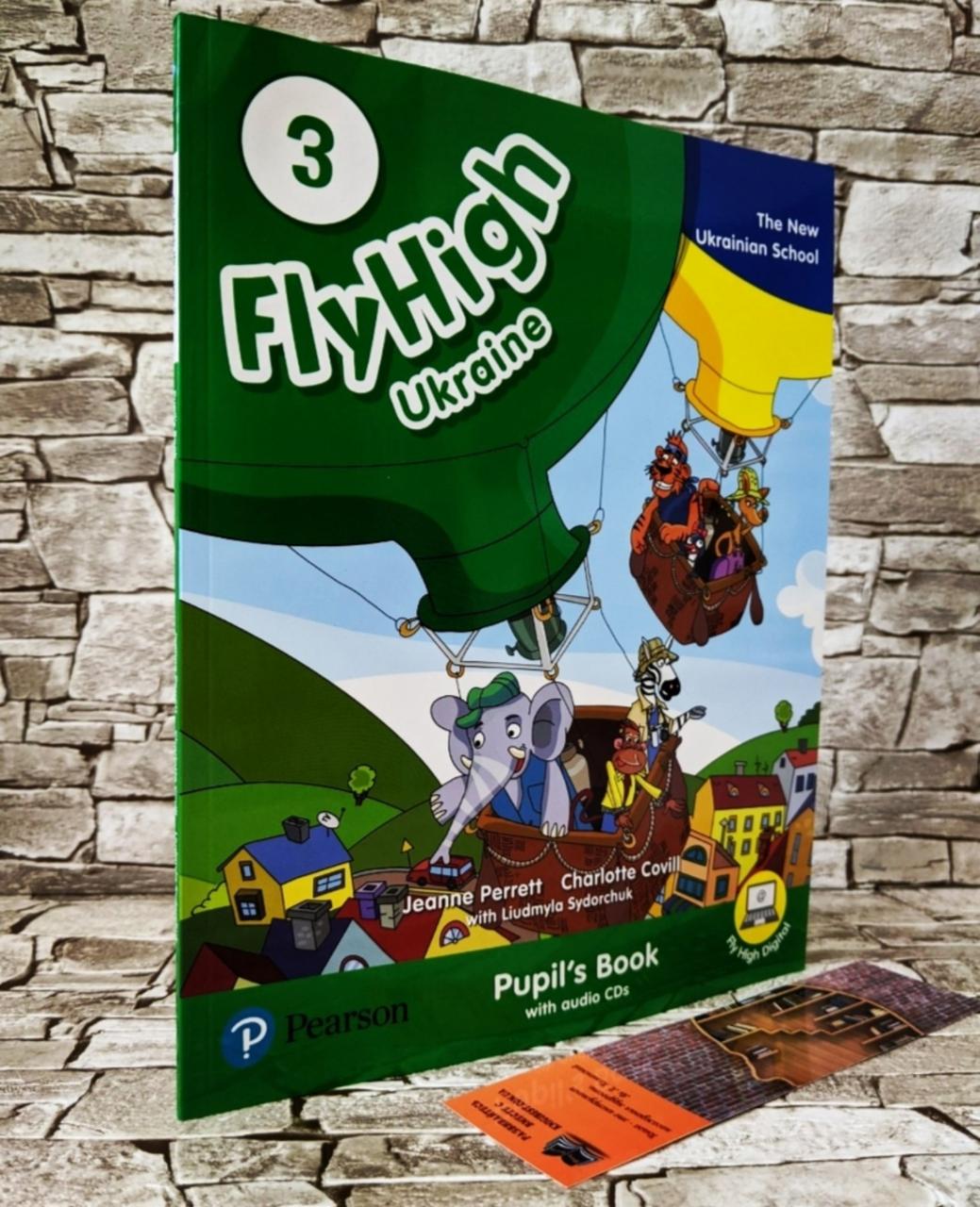 Книга Англійська мова для початкових класів "Fly High Ukraine 3 Pupil's Book" Pearson
