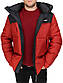 Зимова чоловіча куртка Vivacana 21AW7560M Red-Black, фото 4