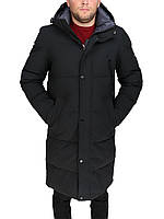 Удлиненная мужская черная куртка Vivacana 20AW872M Black зима