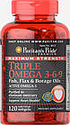 Потрійна омега 3-6-9 (Maximum Strength Triple Omega 3-6-9 Fish, Flax & Borage Oils) 1200 мг