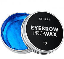 Віск для укладання брів "Sinart Eyebrow Pro Wax", синій 15 грамів
