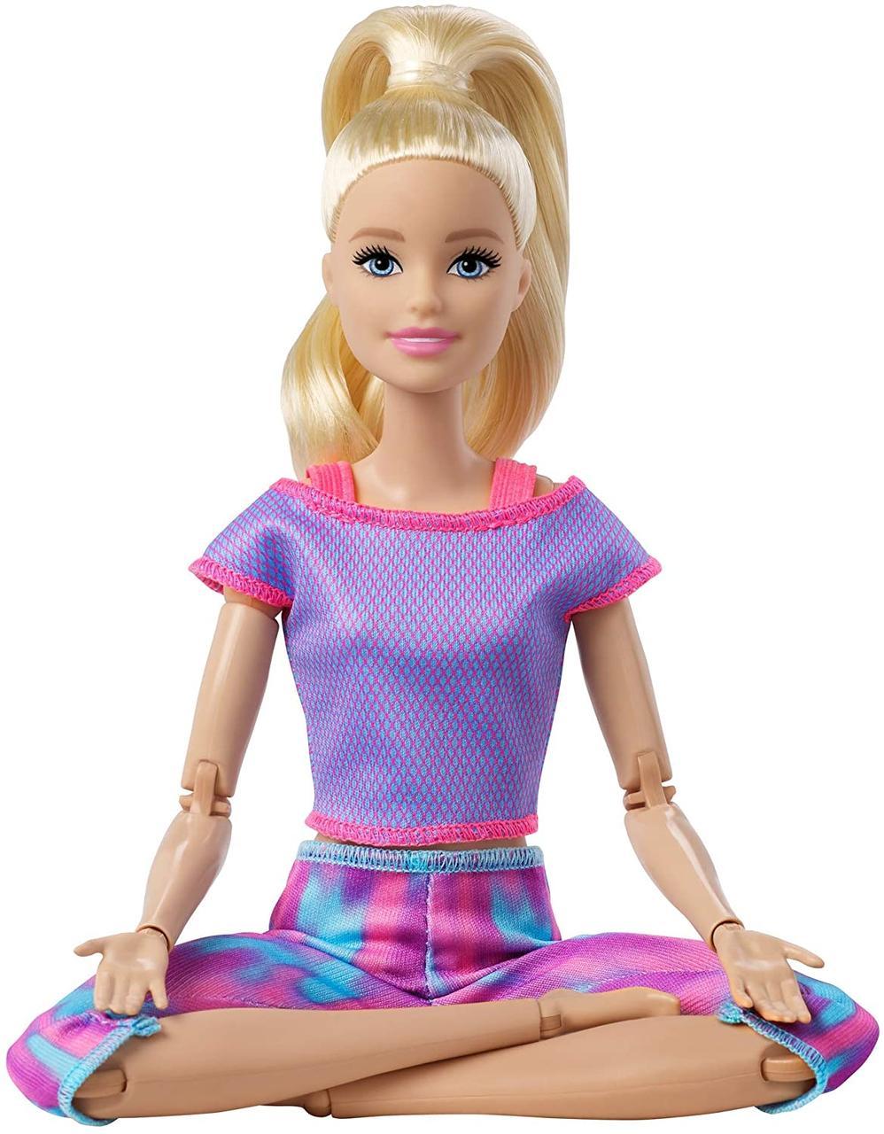 Barbie Made To Move Барбі Йога Лялька Барбі безмежні рухи. Гімнастка блондинка