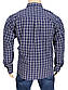 Темно-синя картата чоловіча сорочка Negredo 0340 BDI 29, фото 3