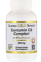 Куркумин С3 комплекс с биоперином (Curcumin C3 Complex with BioPerine) 500 мг 120 капсул