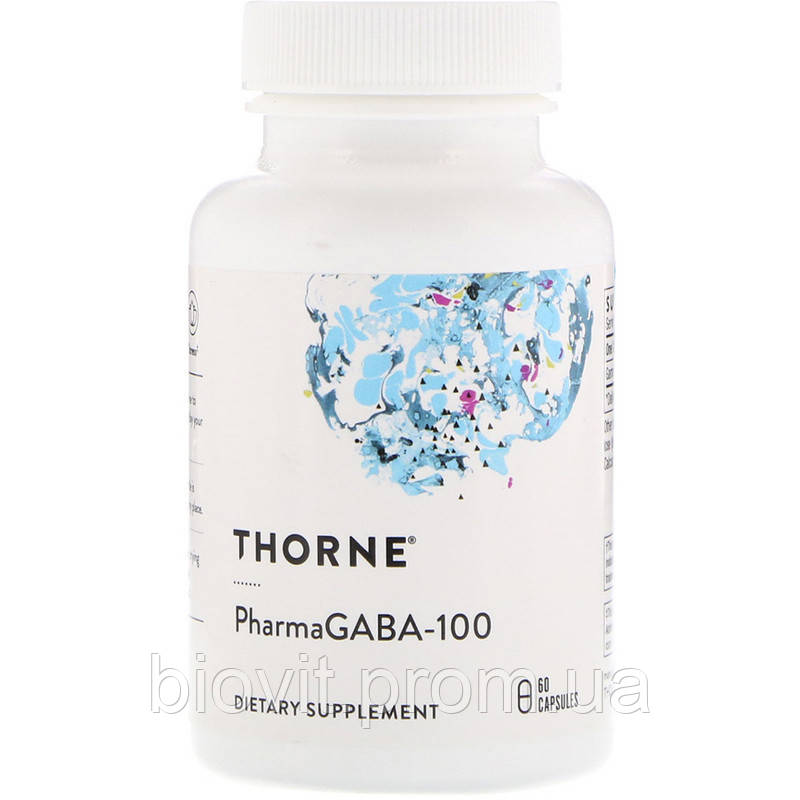 ГАМК (Гамма-аміномасляна кислота) (PharmaGABA-100) 100 мг