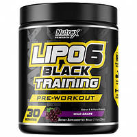 Предтренировочный комплекс (Lipo 6 Black Training Pre-Workout) 183 г со вкусом винограда