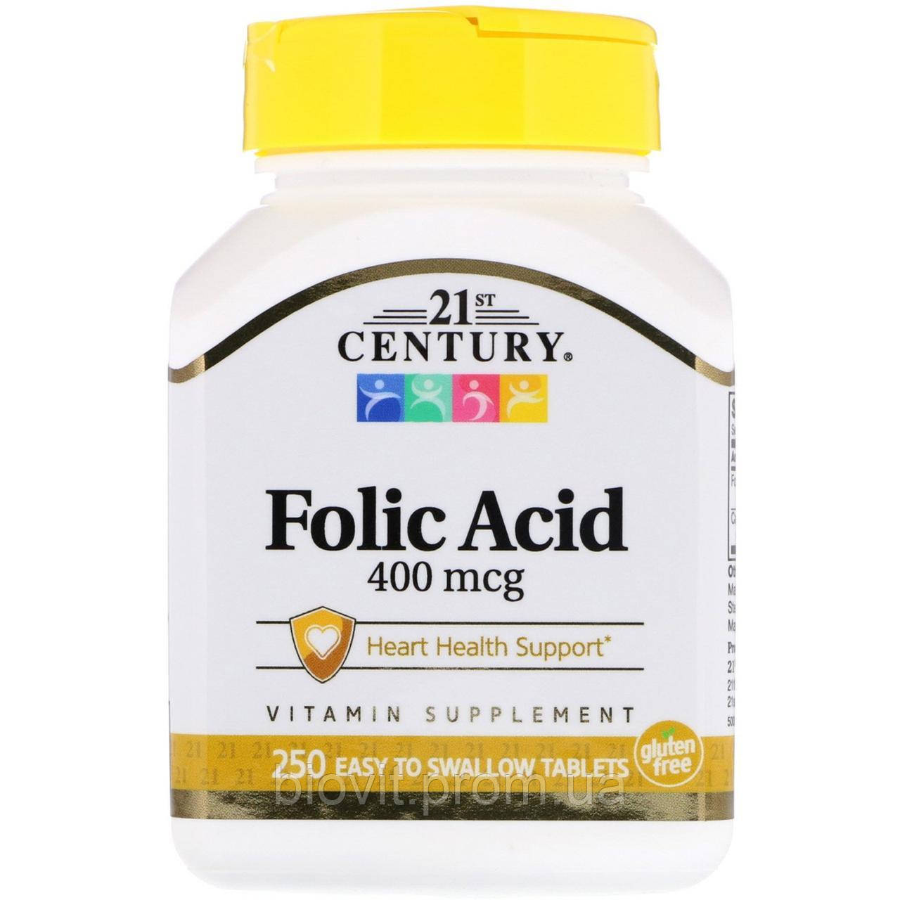 Фолієва кислота (Folic Acid) 400 мкг