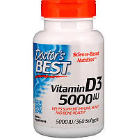 Витамин D3 (Vitamin D3) 5000 МЕ 360 капсул