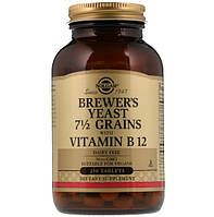 Пивные дрожжи с витамином B12 (Brewers yeast grains with Vitamin B12) 250 таблеток