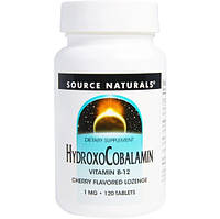 Витамин B12 (Vitamin B-12 HydroxoCobalamin) 120 таблеток со вкусом вишни