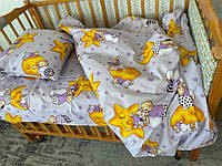 Детское постельное белье в кроватку Мишутка