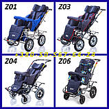 Спеціальна прогулянкова Коляска для Реабілітації дітей з ДЦП Comfort Maxi 6 Special Needs Stroller 165 см/75кг, фото 9