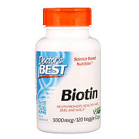 Биотин (Biotin) 5000 мкг 120 капсул