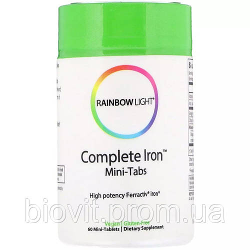 Железо (Complete Iron) 60 таблеток, цена 722 грн — Prom.ua (ID#1340304480)