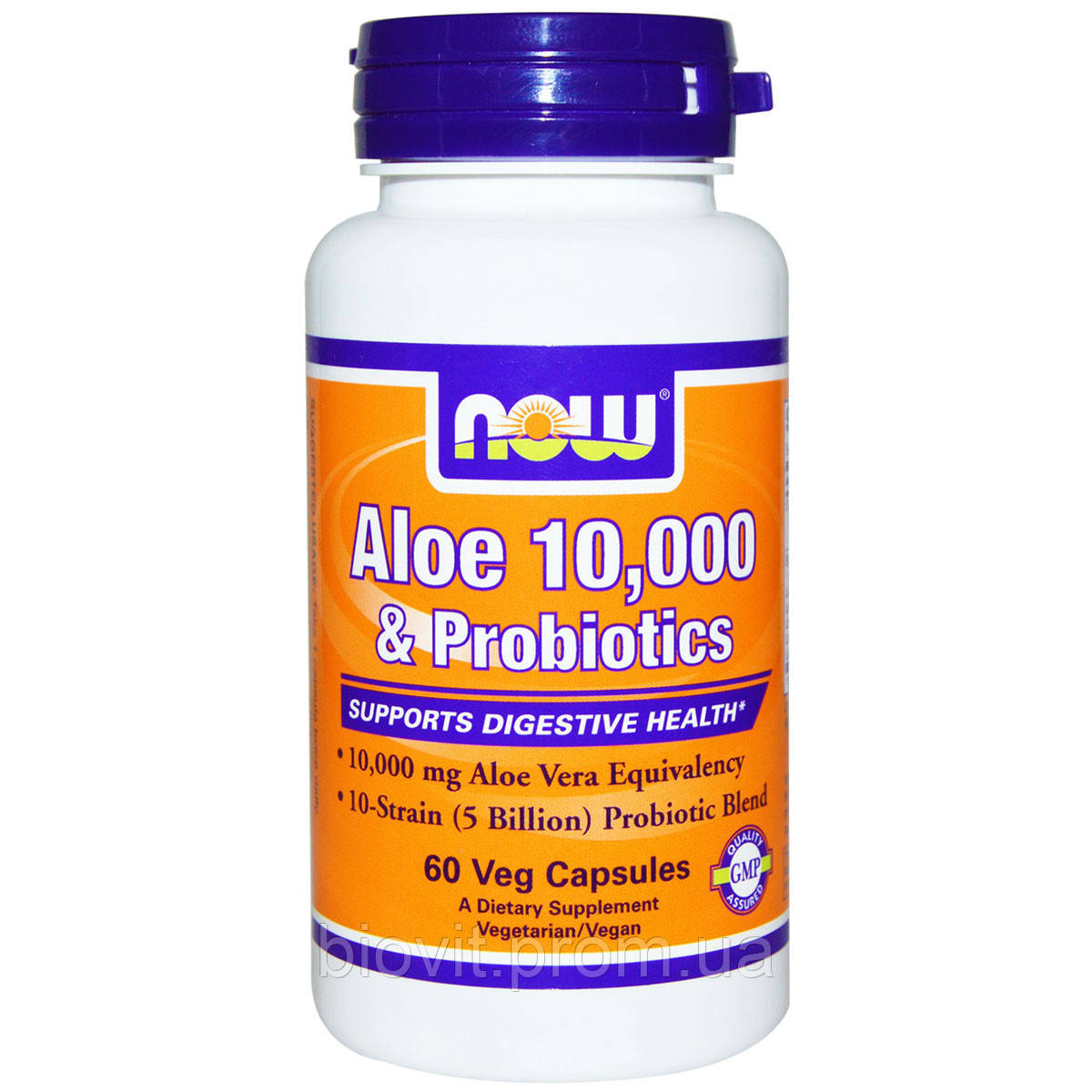 Алоэ Вера и Пробиотики (Aloe 10000 And Probiotics) 60 Капсул — Купить ...