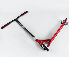 Самокат трюковий Best Scooter анодоване фарбування, алюм.рама, Червоний 28536