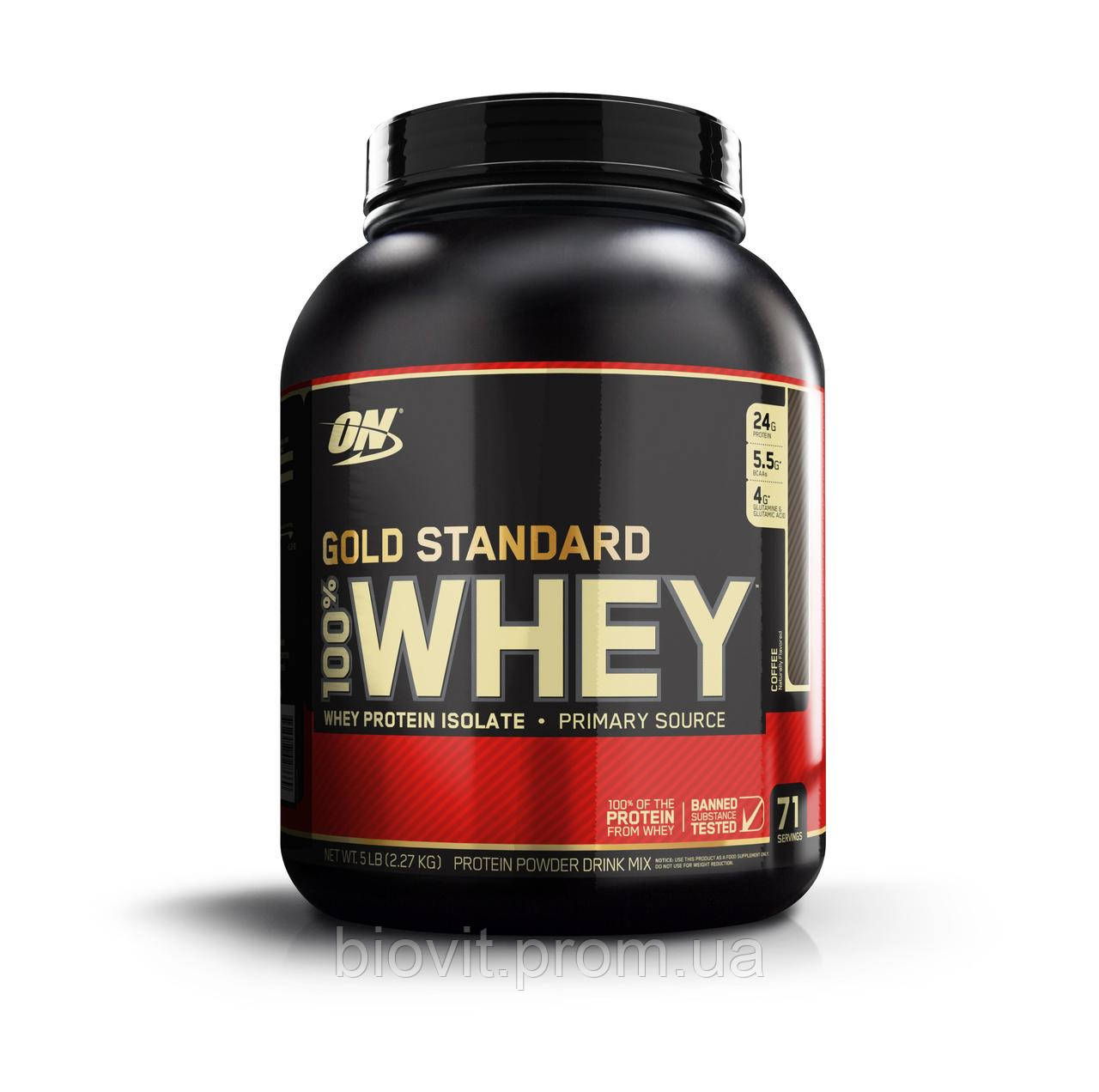 Сироватковий протеїн ізолят (100% Whey Gold Standard) 2270 г з різними смаками