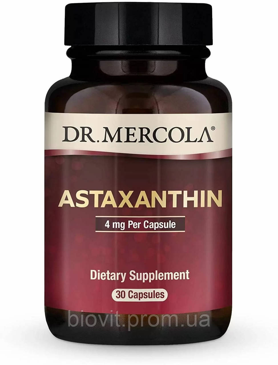 Астаксантин (Astaxanthin) 4 мг 30 капсул, цена 1058 грн — Prom.ua (ID ...