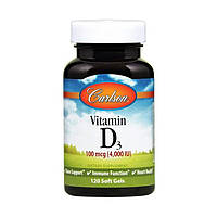 Витамин Д (Vitamin D) 4000 МЕ 120 капсул
